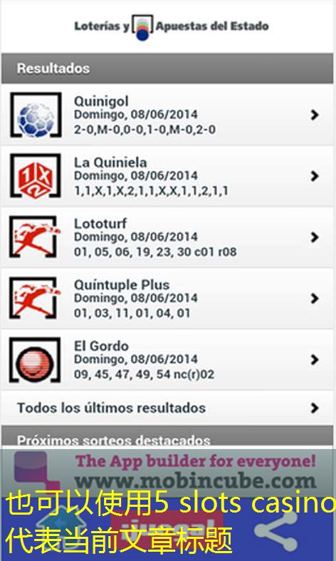 5 slots casino 5 slots casino