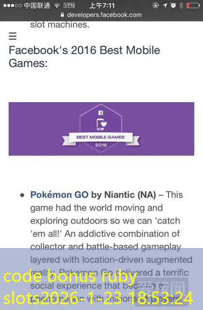 code bonus ruby slots