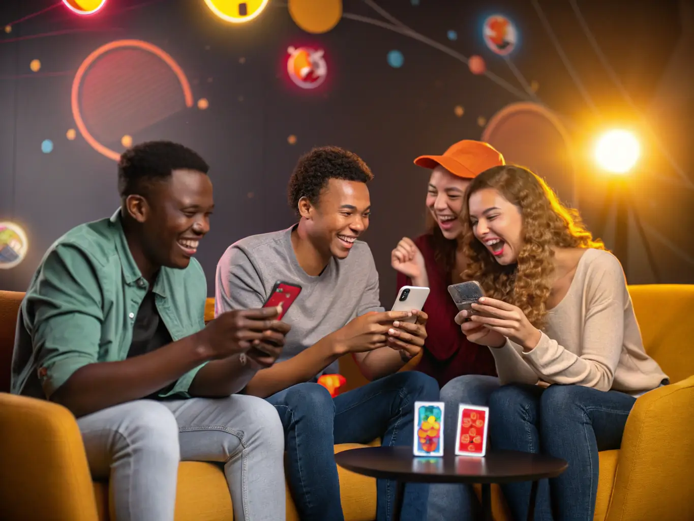 A diverse selection of casino games displayed on a laptop screen, including slots, poker, and blackjack, with a focus on vibrant graphics and user-friendly interfaces.